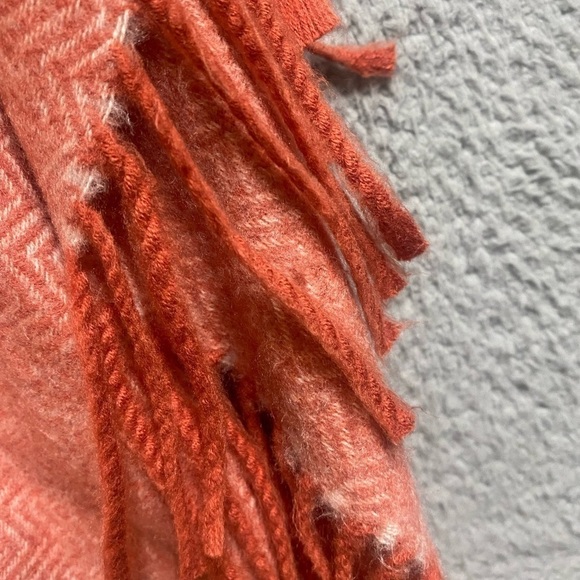 Universal Thread Womens OSFM One Size Poncho Sweater Orange New - Picture 5 of 10